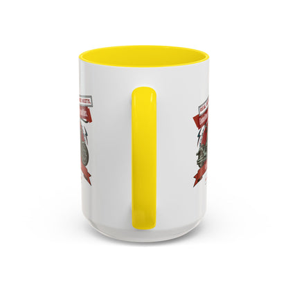 Personalized Motorcycle Accent Coffee Mug