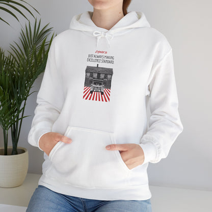 Personalized Vintage Car Hooded Sweatshirt