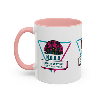 Personalized Building View Accent Coffee Mug