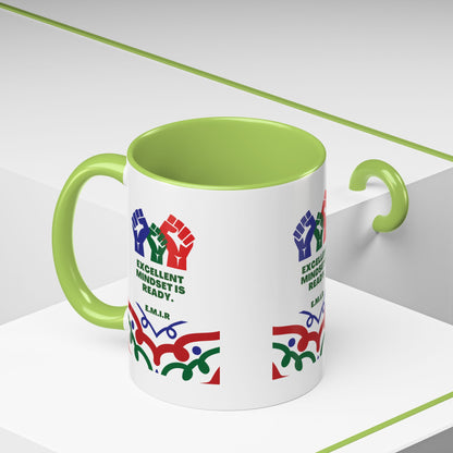 Personalized Initial Victory Accent Coffee Mug