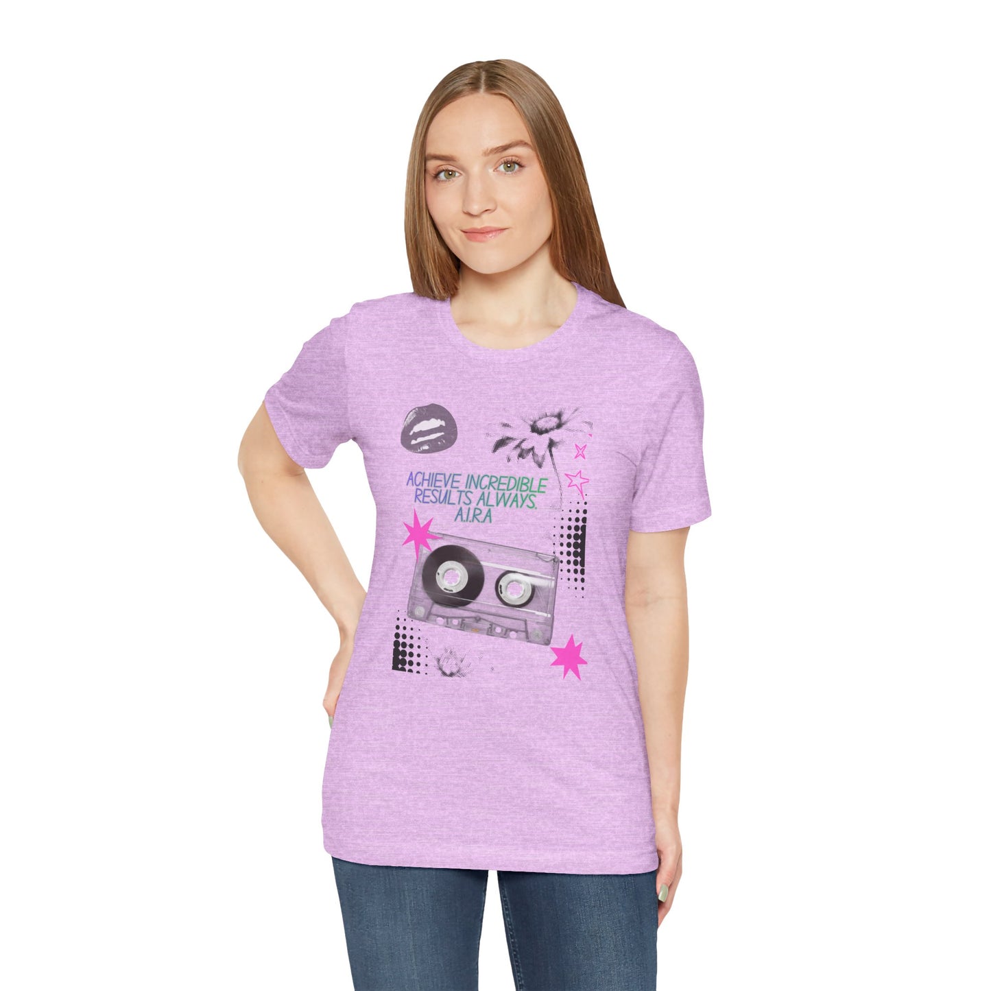 Personalized Cassette Vibes Graphic Tee