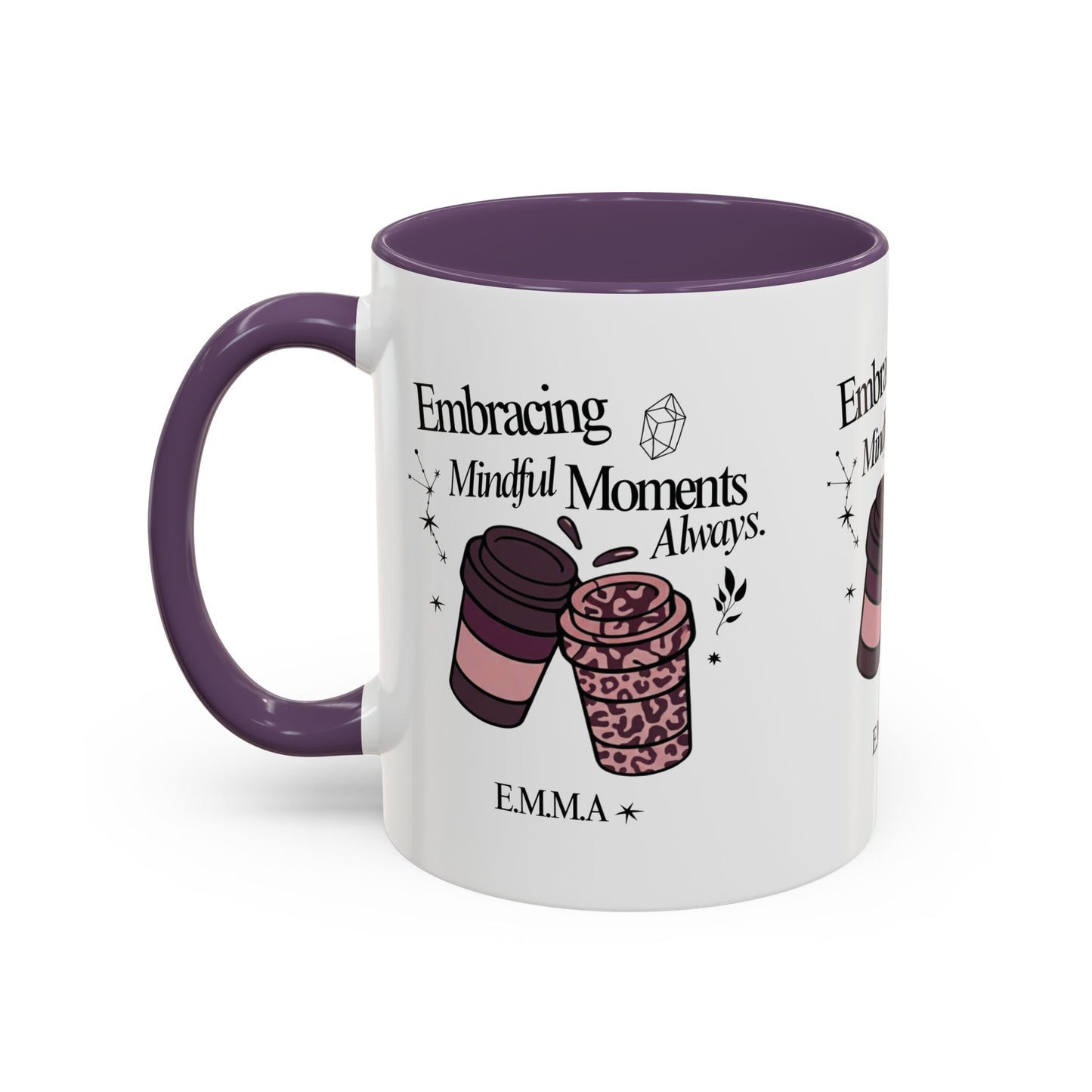 Personalized Girly Coffee Accent Coffee Mug