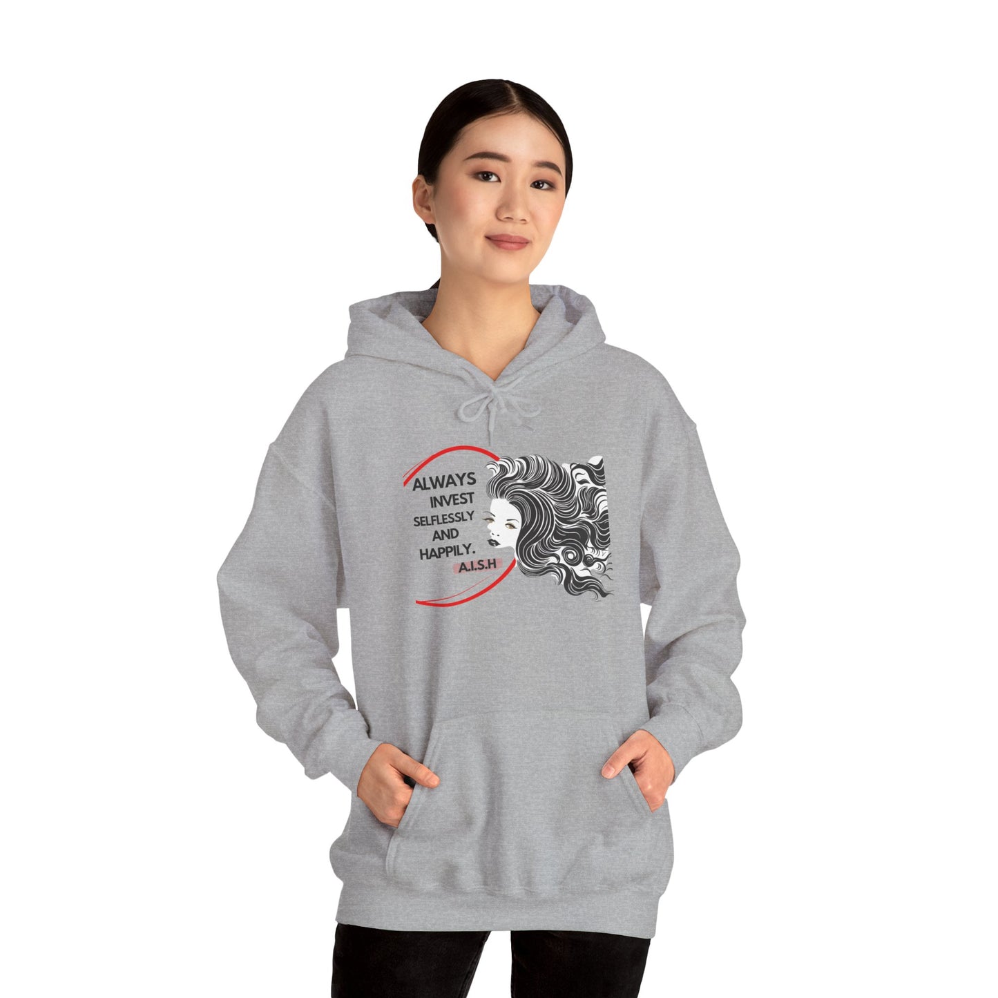 Personalized Inspirational Girl Hooded Sweatshirt