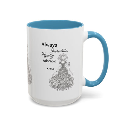 Personalized Girl With Light Accent Coffee Mug