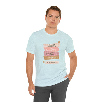 Personalized Column Writing Tee