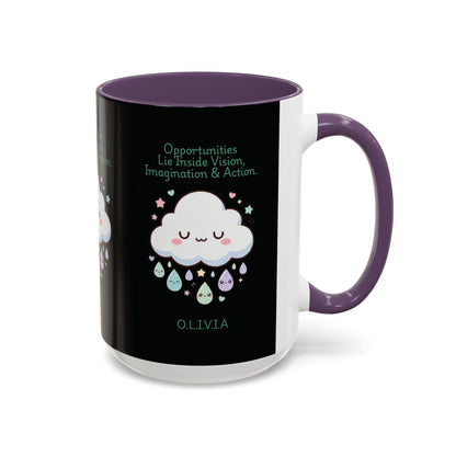 Personalized Cloud Dripping Coffee Mug