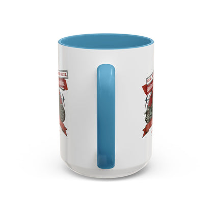 Personalized Motorcycle Accent Coffee Mug