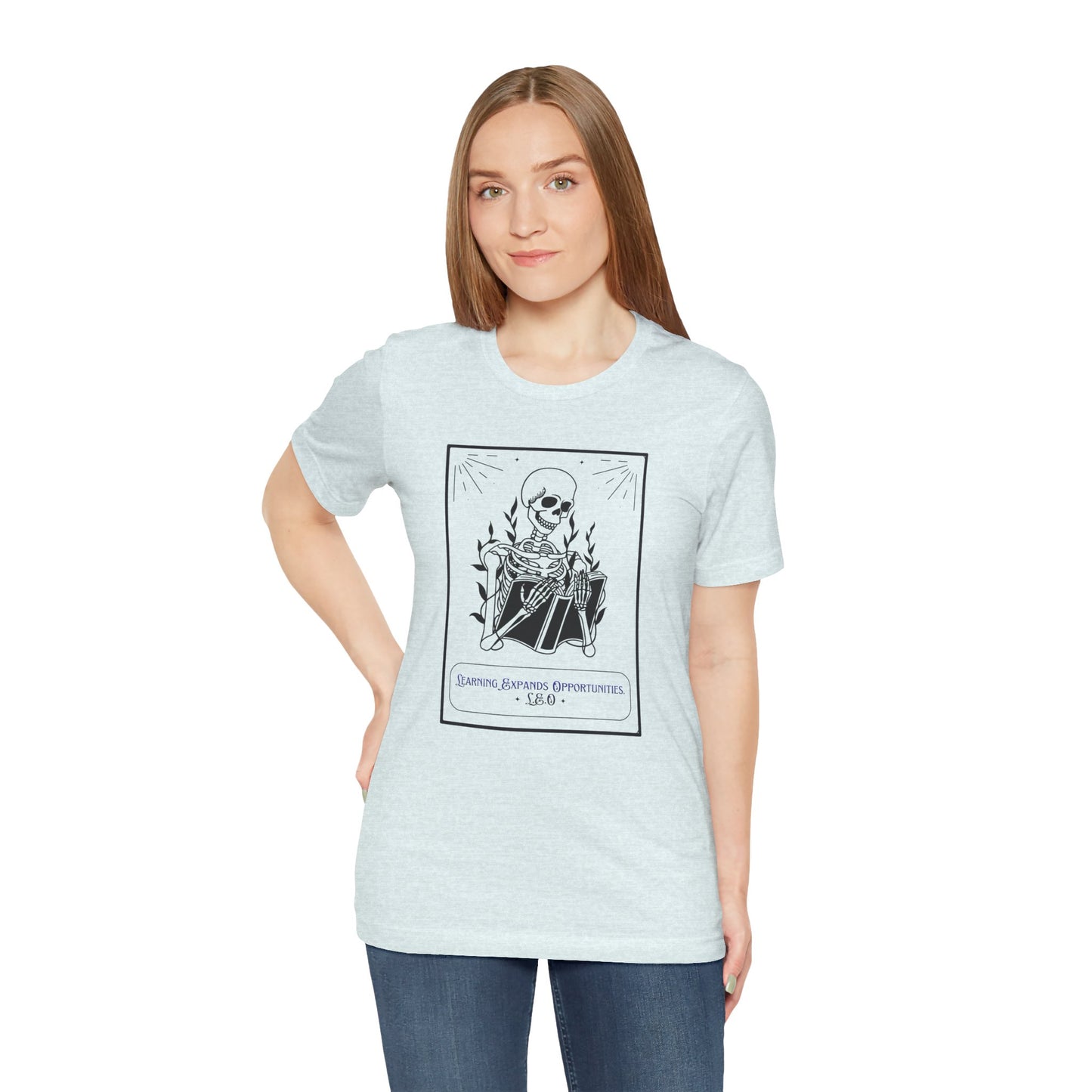 Personalized Skeleton Reading Tee