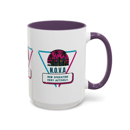 Personalized Building View Accent Coffee Mug