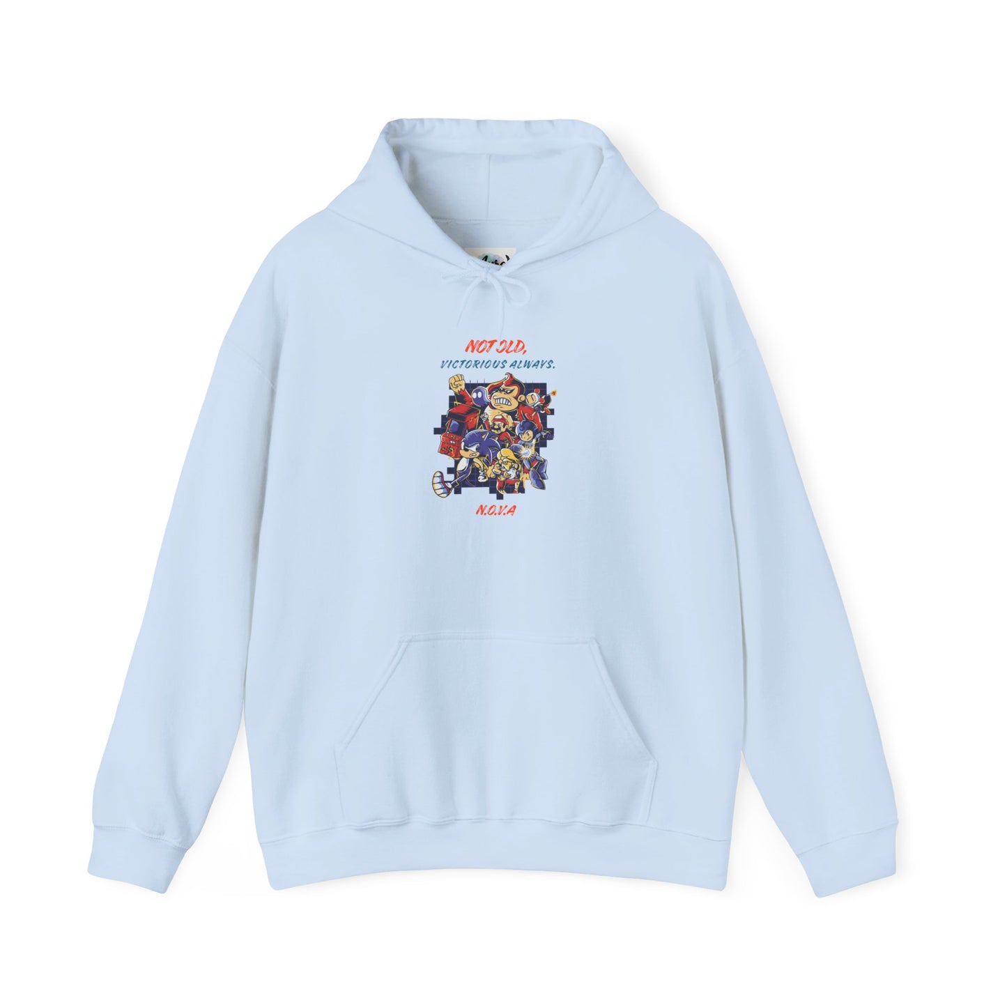 Personalized Retro Cartoon Squad Hooded Sweatshirt