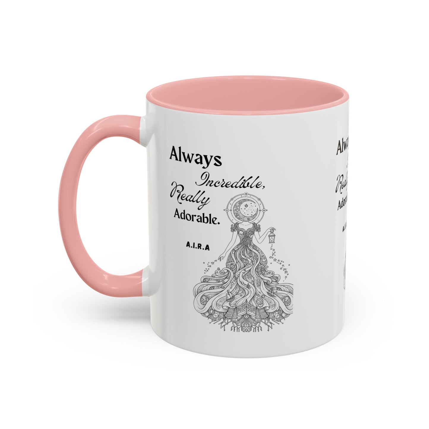 Personalized Girl With Light Accent Coffee Mug