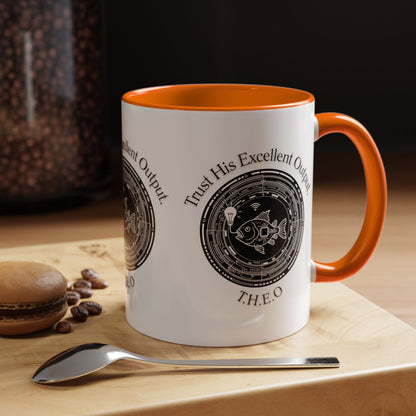 Personalized Spiritual Fish Accent Coffee Mug