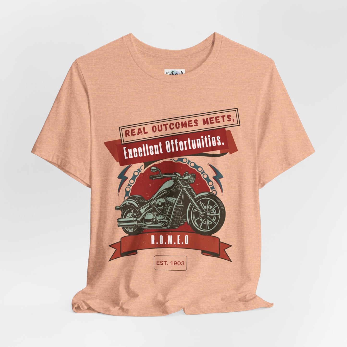 Personalized Motorcycle Graphic Tee