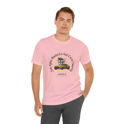 Personalized Horse with Car Graphic Tee