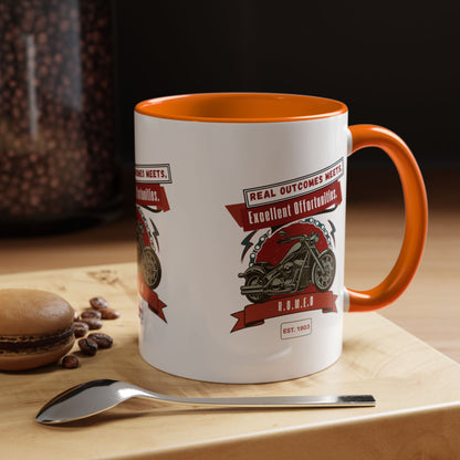 Personalized Motorcycle Accent Coffee Mug