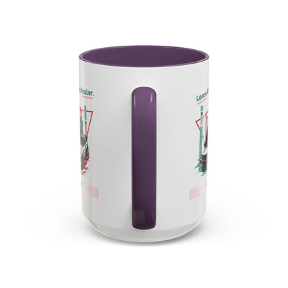 Personalized Retro Racing Accent Coffee Mug