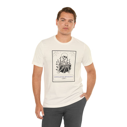 Personalized Skeleton Reading Tee