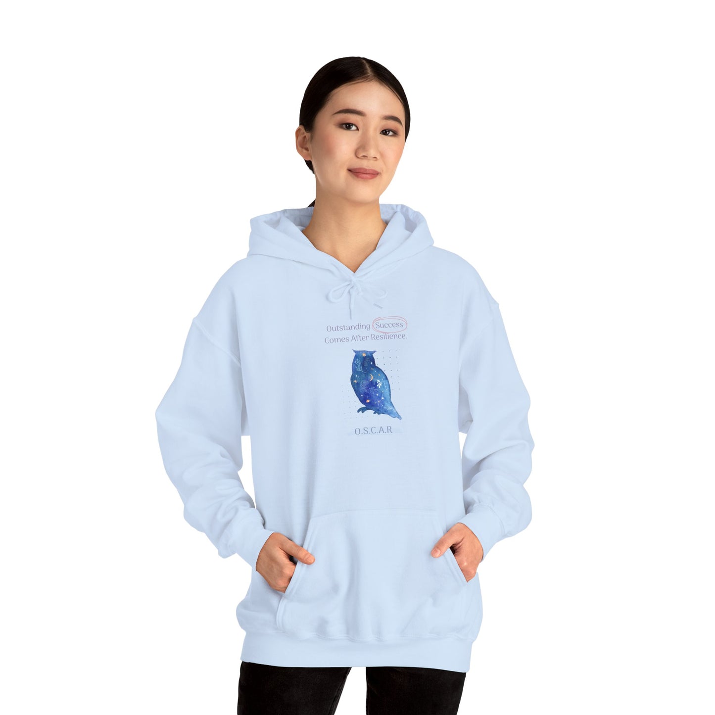 Personalized Owl Galaxy Hooded Sweatshirt