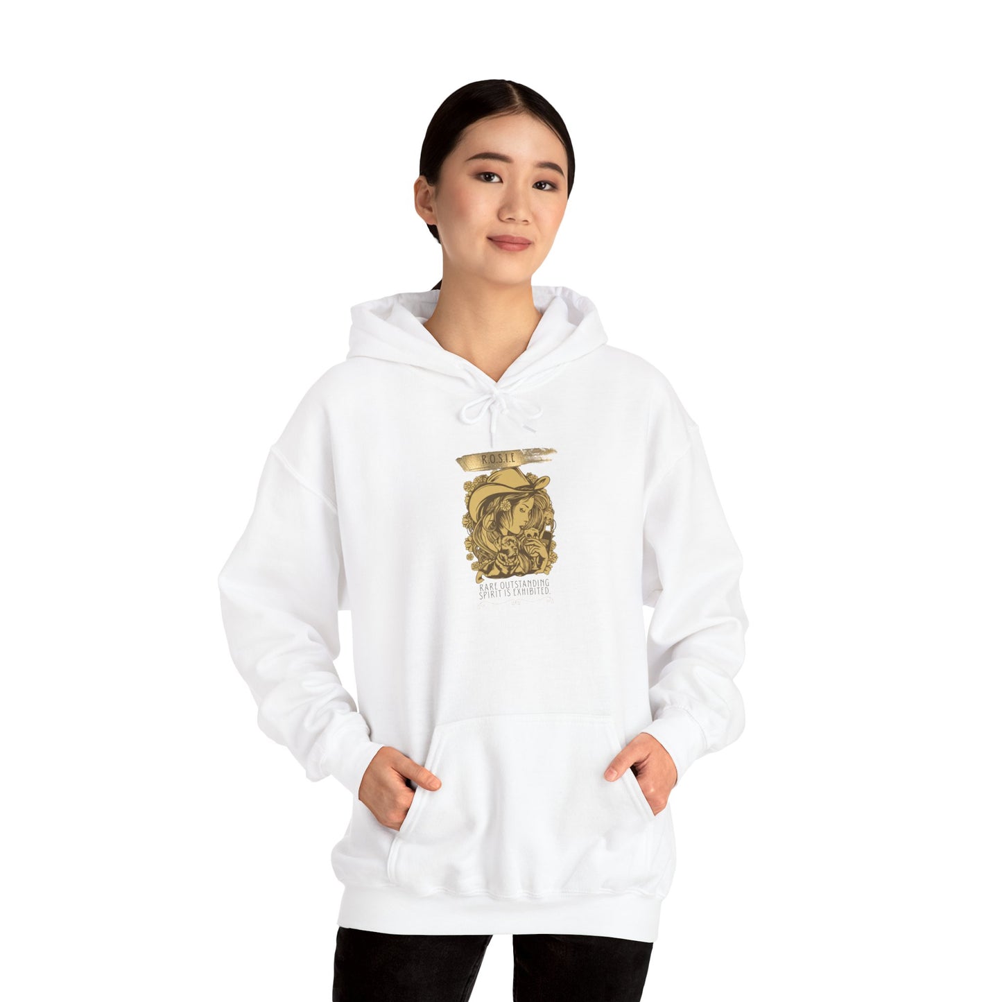 Personalized Golden Girl Hooded Sweatshirt