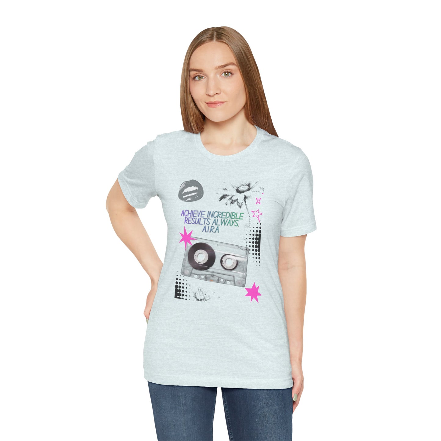 Personalized Cassette Vibes Graphic Tee