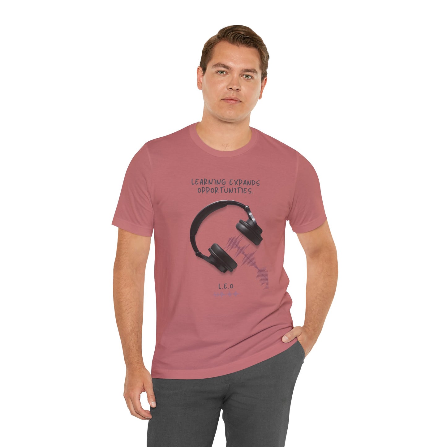 Personalized Headphones  Graphic Tee