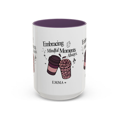 Personalized Girly Coffee Accent Coffee Mug