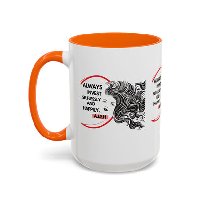 Personalized Inspirational Girl Accent Coffee Mug