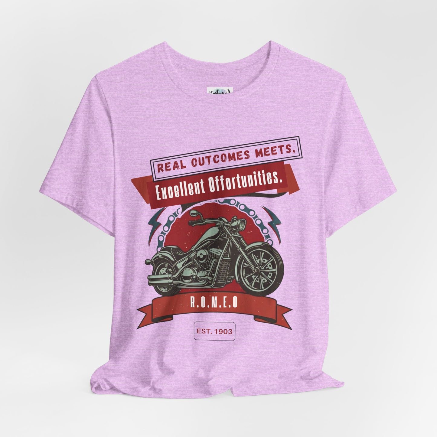 Personalized Motorcycle Graphic Tee