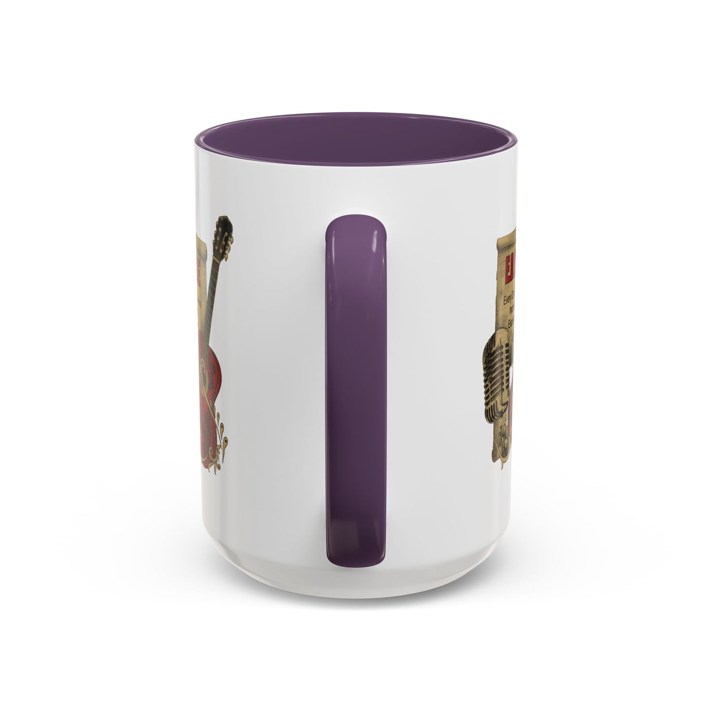 Personalized Guitar Accent Coffee Mug