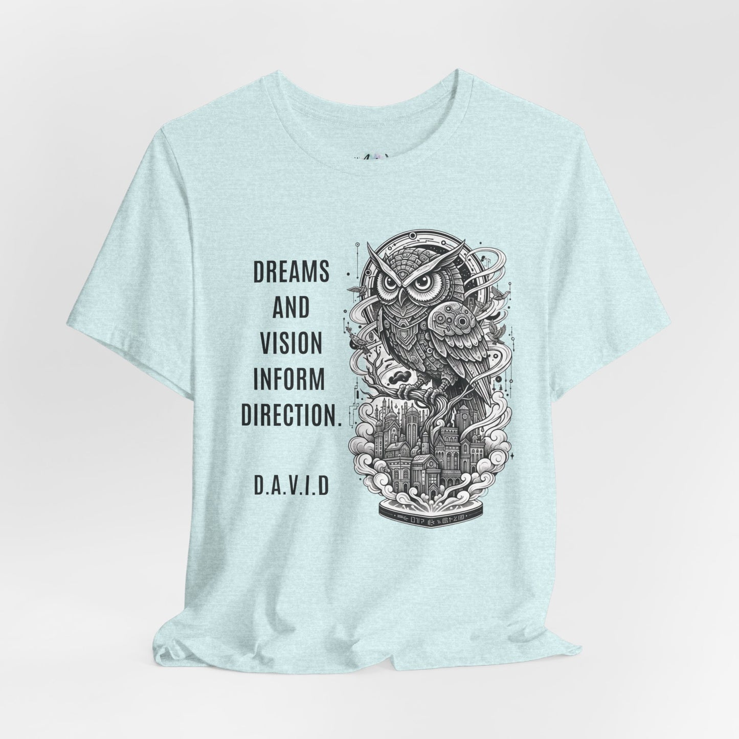 Personalized Owl Vision Graphic Tee