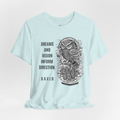 Personalized Owl Vision Graphic Tee