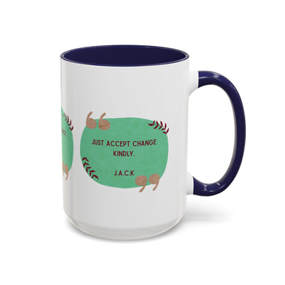 Personalized Note Box Accent Coffee Mug