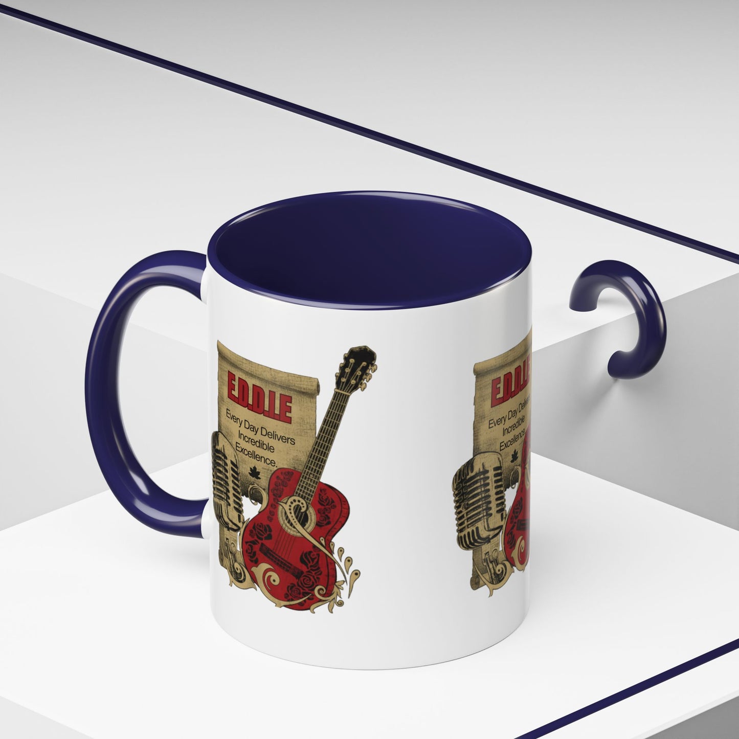 Personalized Guitar Accent Coffee Mug