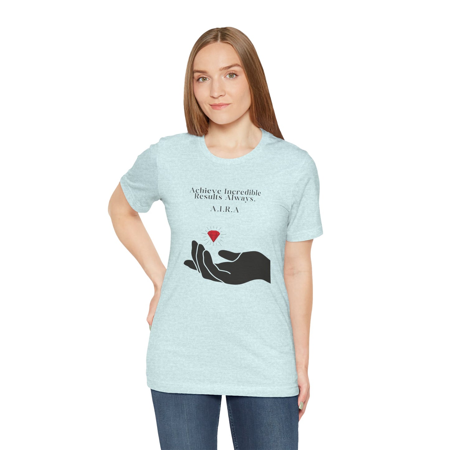 Personalized Hand & Gem Design Tee