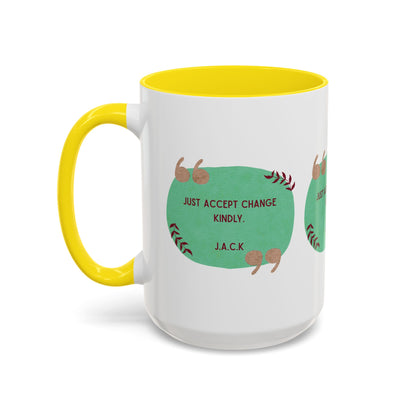Personalized Note Box Accent Coffee Mug