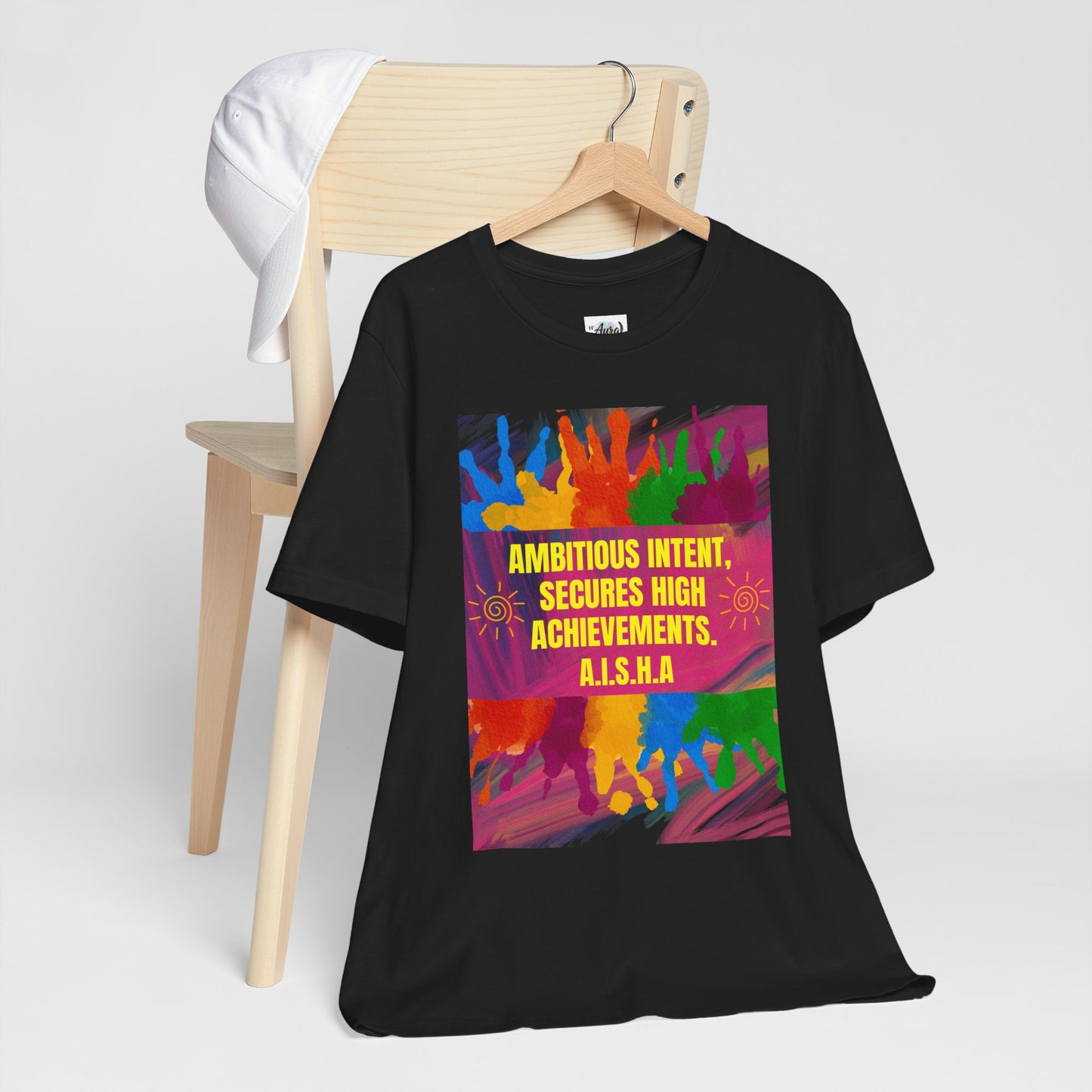 Personalized Colorful Motivational Graphic Tee