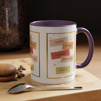 Personalized Inspirational Accent Coffee Mug