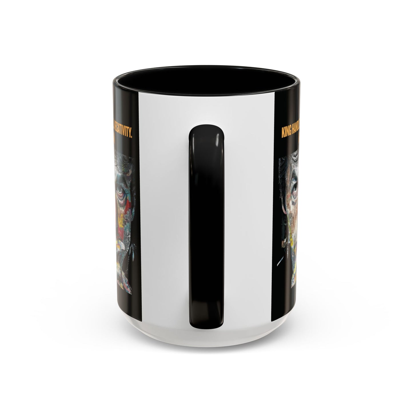 Personalized Initial Khan Accent Coffee Mug