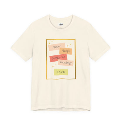 Personalized Colourful Pastel Notes Graphic Tee