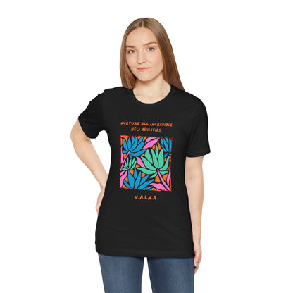 Personalized Floral Empowerment Tee