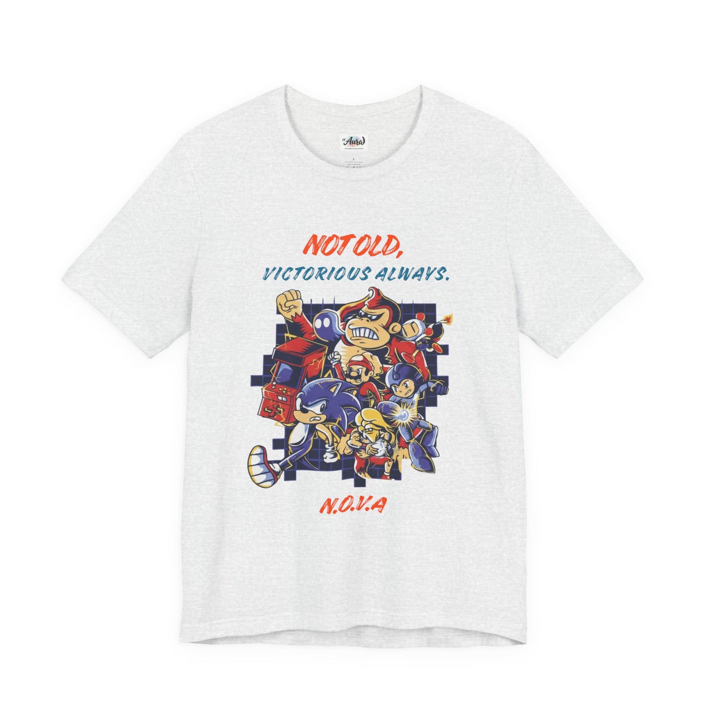 Personalized Victory Retro Cartoon Squad Graphic Tee