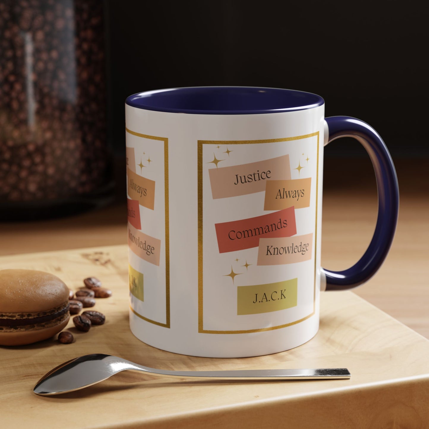 Personalized Inspirational Accent Coffee Mug