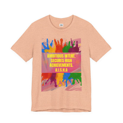 Personalized Colorful Motivational Graphic Tee