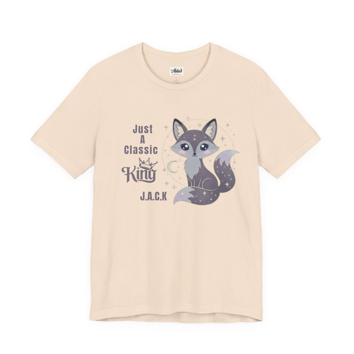 Personalized Fox King Graphic Tee