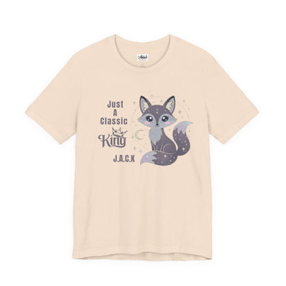 Personalized Fox King Graphic Tee