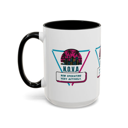 Personalized Building View Accent Coffee Mug