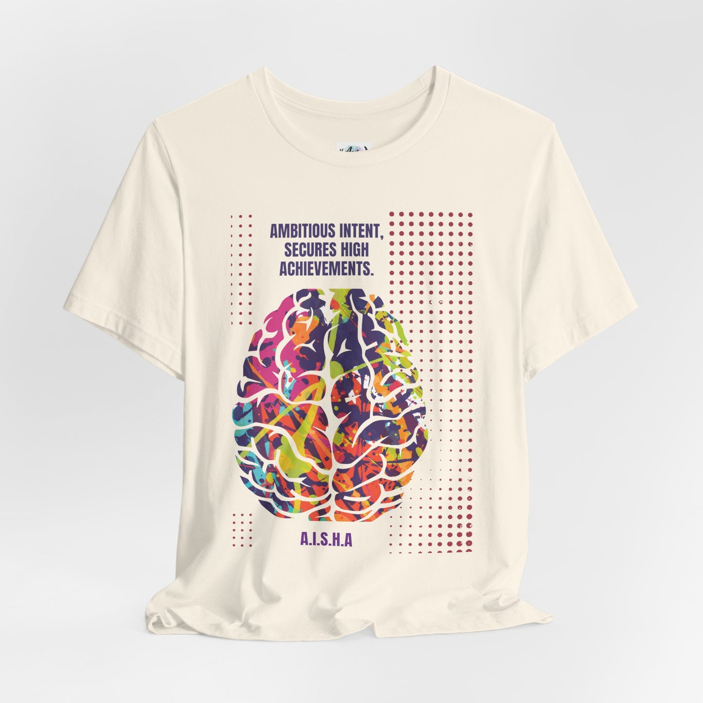 Personalized Motivational Brain Graphic Tee