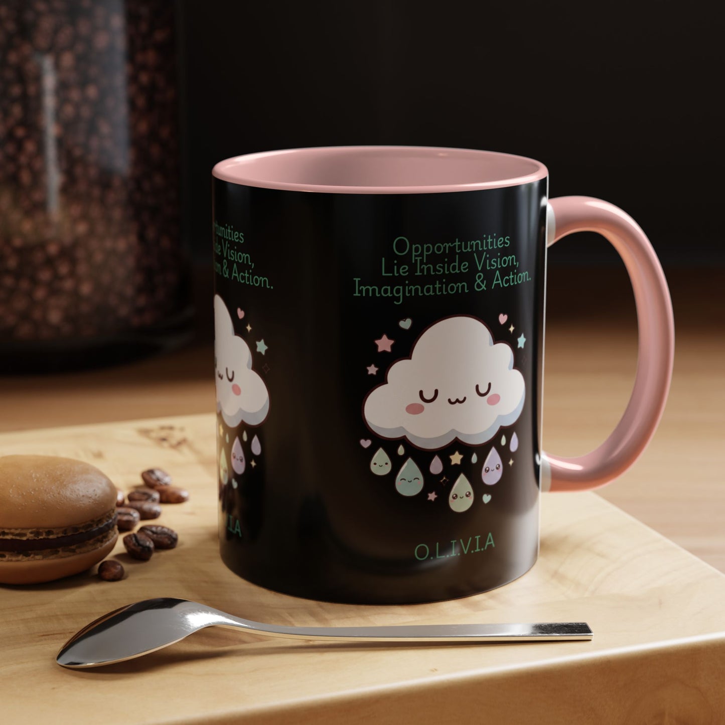Personalized Cloud Dripping Coffee Mug