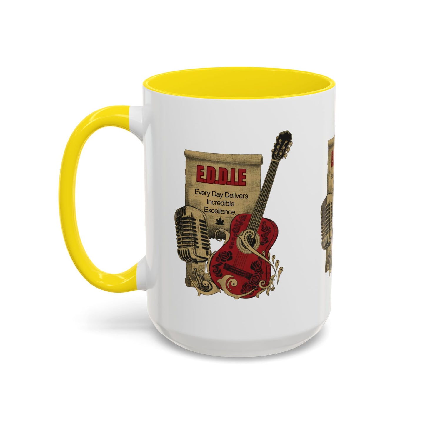 Personalized Guitar Accent Coffee Mug