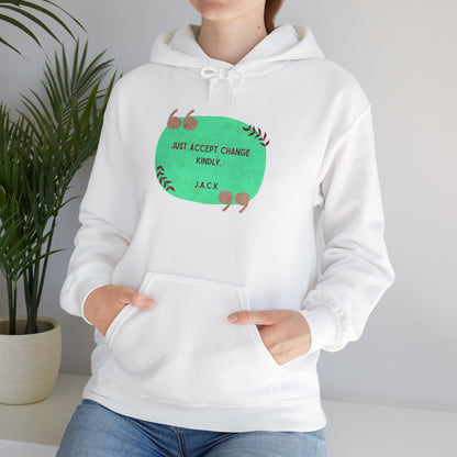 Personalized Speech Bubble Hooded Sweatshirt